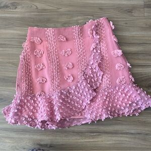 &merci pink skirt